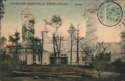 Exposition Universelle Bruxelles 1910 Canada Postcard