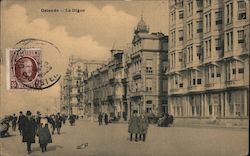 Ostende - La Digue Postcard
