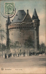 Halle Gate Brussels, Belgium Postcard Postcard Postcard
