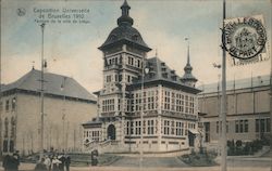 Exposition Universelle de Bruxelles 1910, Pavillon de la ville de Liége Postcard