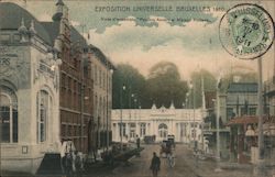 Exposition Universelle Bruxelles 1910 Belgium Postcard Postcard Postcard