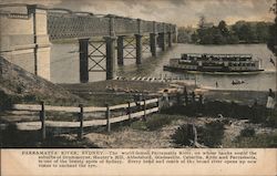 The World Famed Parramatta River Postcard