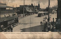 Newton Bridge - The Junction of Sydney's busy Western Suburbs Australia Postcard Postcard Postcard