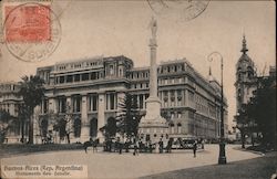 Monumento Gen. Lavalle Buenos Aires, Argentina Postcard Postcard Postcard