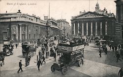 Bank of England London, UK Postcard Postcard Postcard