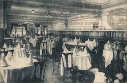 Gran Hotel Reina VIctoria Madrid Postcard