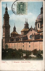 Zaragoza Spain Postcard Postcard Postcard