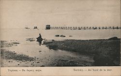 Terÿoki - Au Bord de la Mer Postcard