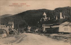 Kavkaz - Caucasus - Military Georgian road to the city of Dusheti Postcard