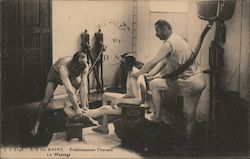 AIX les BAINS Postcard