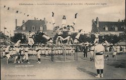 Châteaudun - Grand Concours de Gymnastique Postcard