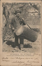 Doyen des Tambourinaires Provenceaux Postcard