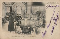 Pavillion des Sources - Vue Intérifure Postcard