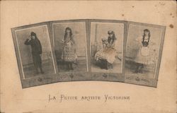 La Petite Artiste Victorine Postcard