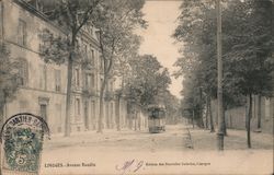 Avenue Baudin Postcard
