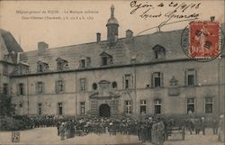 Military music at the General Hospital Postcard