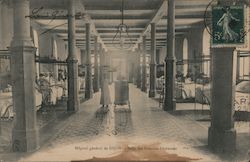 Hopital general de Dijon: Salles des femmes fevreuses Postcard