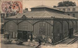 La Poissonnerie (fish market) Postcard