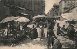 NICE - Marche aux Fleurs Postcard