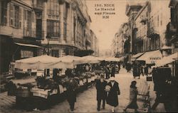 Le Marche aux Fleurs Postcard