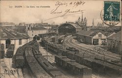 La Gare, vue d'ensemble Postcard