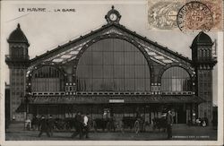 Le Havre - La Gare Postcard
