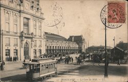 BORDEAUX - La Gare du Midi Postcard