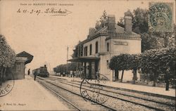 Gare de Margut-Fromy France Postcard Postcard Postcard