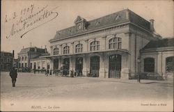 Blois - La Gare Postcard