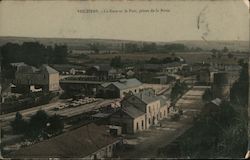 La Gare et le Port, Prises de la Butte Postcard