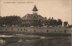 Golf Club Postcard
