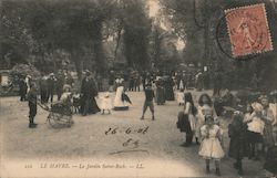 LE HAVRE - Jardin Saint-Roch Postcard