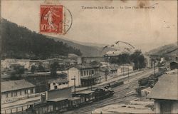 Tamaris-les-Alais - La Gare Postcard