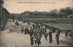 Exposition Lyon Postcard