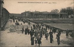 Exposition Lyon France Postcard Postcard Postcard