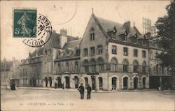 Chartres - La Poste Postcard