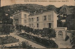 Hotel Beaulieu Richmond Beaulieu-sur-Mer, France Postcard Postcard Postcard