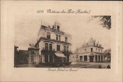 Chateau-du-Loir (Sarthe) Grand Hotel Postcard