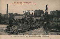 La Grande Crue de la Seine Paris, France Postcard Postcard Postcard