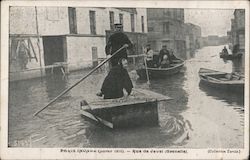 Paris Inonde Postcard