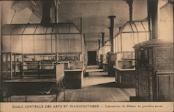 École Centrale des Arts et Manufactures - Laboratoire de Chimie de Première Année Postcard