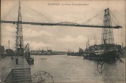 NANTES - Le Point Transbordeur Postcard