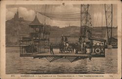 Marseille Transfer Bridge Postcard