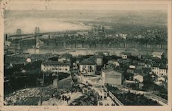 Pont transbordeur crossing the Old Port Postcard