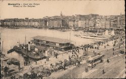 Quai des Belges Postcard
