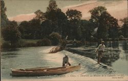 Dèversoir du Moulin de la Mandele Postcard