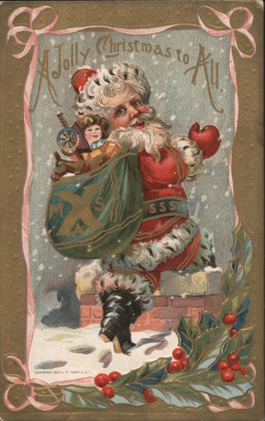 A Jolly Christmas to All Santa Claus