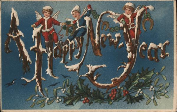 Happy New Year Angels & Cherubs