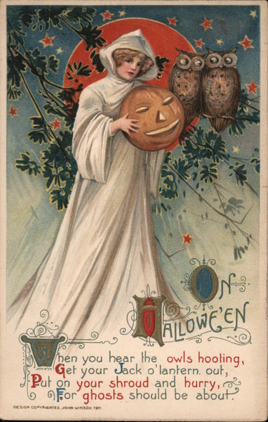 When you hear the owls hooting - Lady with JOL Samuel L. Schmucker