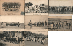 Lot of 8: Algerian Military Postcard